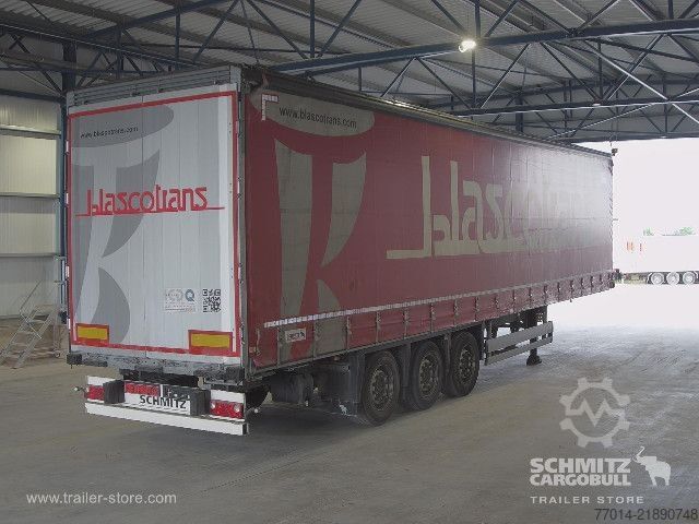 Open semitrailer with tarp Schmitz Cargobull Curtainsider Standard