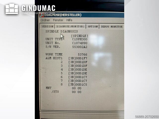 Horizontal-Bearbeitungszentrum Mazak HI Nexus 6000 II