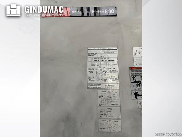 Horizontal-Bearbeitungszentrum Mazak FH 8800