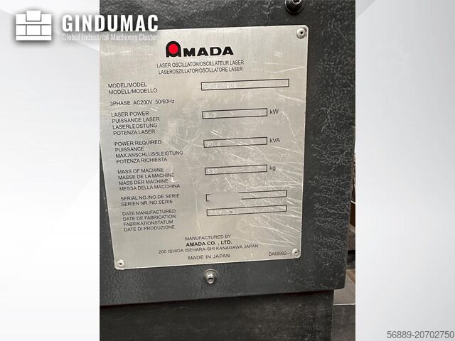 Faserlaserschneidmaschine AMADA ENSIS-3015 AJ