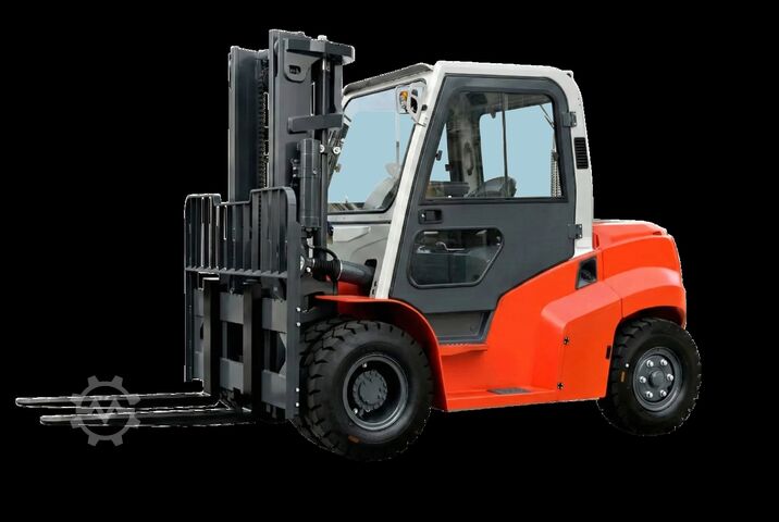 Diesel front loader Heli CPCD100 - Cummings - 10t - 4m Hub - Garantie