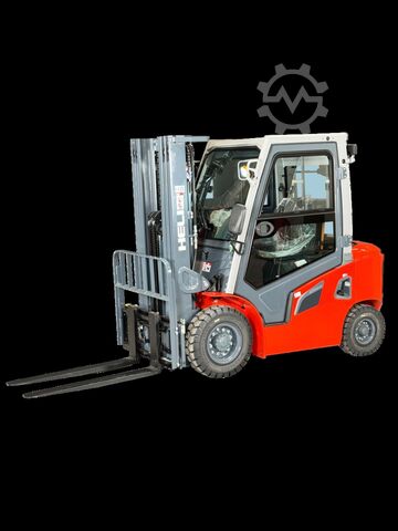 Diesel front loader Heli CPCD25-G3- Diesel - 2,5t - 4,7m Hub - Garantie