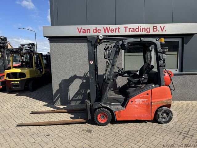 Linde H18T-01 Triplex 490 Freelift / Sideshift LPG 2012 LINDE H18T-01 Triplo 490 Freelift / Sideshift LPG 2012