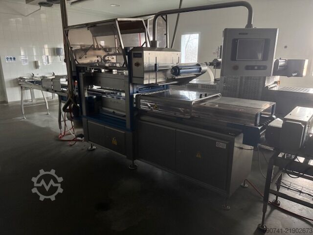 Tray sealer + scale + detector Linia pakująca do tacek SAELPAC SEALPAC A7 + Waga +Detektor