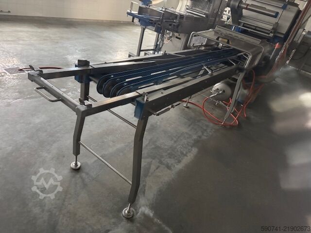 Tray sealer + scale + detector Linia pakująca do tacek SAELPAC SEALPAC A7 + Waga +Detektor