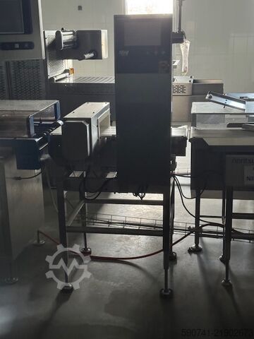 Tray sealer + scale + detector Linia pakująca do tacek SAELPAC SEALPAC A7 + Waga +Detektor