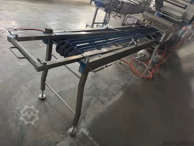 Tray sealer + scale + detector Linia pakująca do tacek SAELPAC SEALPAC A7 + Waga +Detektor