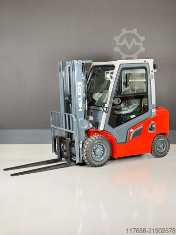 Diesel front loader Heli CPCD35-G3- Diesel - 3,5t 4,7m Hub Triplex Garantie