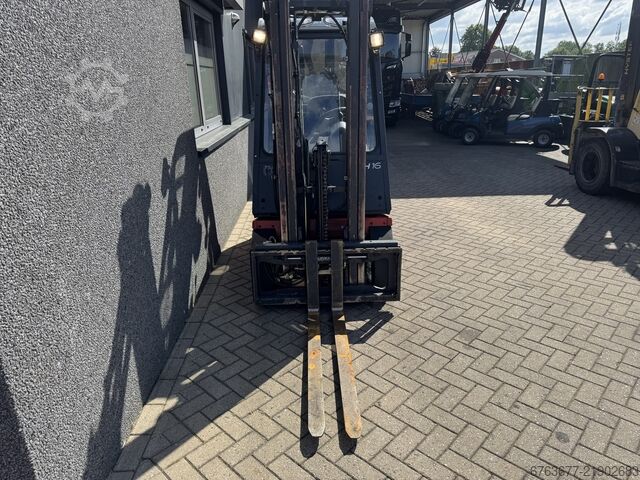 Linde H16T-03 Triplex 445 Freelift / Sideshift LPG 2005 LINDE H16T-03 Triplo 445 Freelift / Sideshift LPG 2005