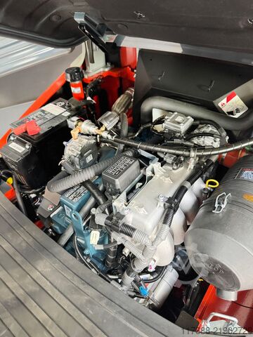 LPG front loader Heli CPYD25-G3- GAS  2,5t 4,7m Hub - KUBOTA - Garantie