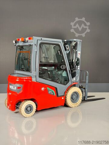 Electric 4-wheeler Heli CPD25-G2 4-Rad - 2,5t 4,7m - 6 Jahre Garantie