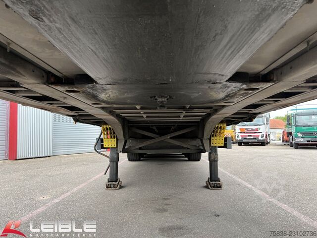 Open semitrailer with tarp SCHMITZ CARGOBULL SCS 24*Varios Mega Tautliner*Hubdach*