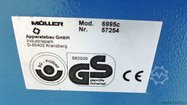 Single sheet system channel transactiona Mueller apparatebau Muller