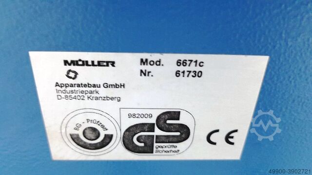 Single sheet system channel transactiona Mueller apparatebau Muller