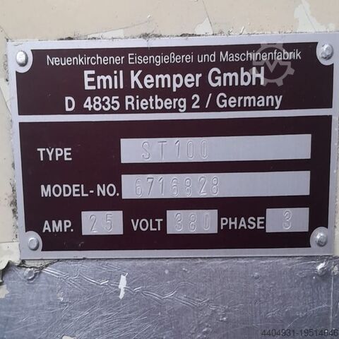 Used spiral mixer 100 kg flour KEMPER MIXING KEMPER MIXING S/100