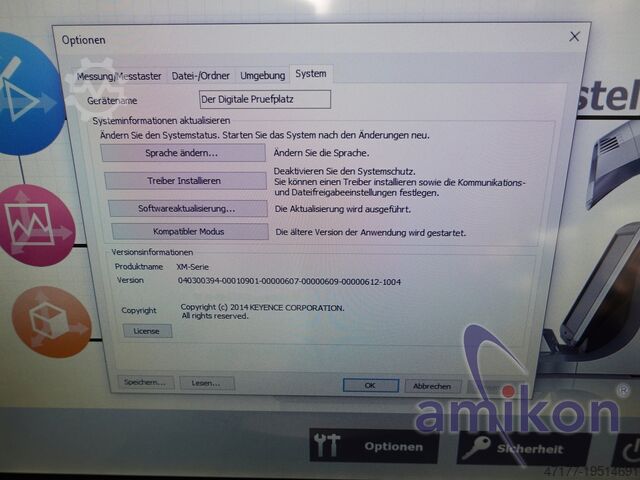 Koordinatenmessmaschine Keyence XM-2000 mit XM-H1000