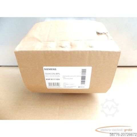 Component Siemens SIVACON 8PS BD2C-1250-EE-KR-EBAL / BD2-1250-KR SN118446 - !