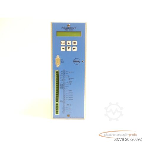 Component Stöber FDS-4040 / BLP Posidrive Frequenzumrichter SN:8764068 - ! -