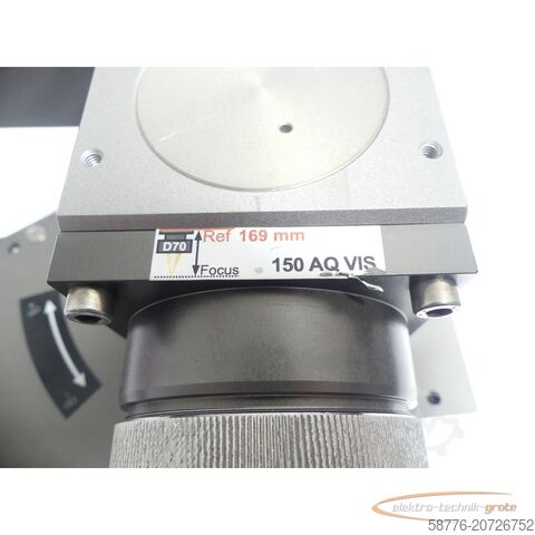Component Trumpf 150 AQ VIS Fokussieroptik 22-43-83-00/02 mit 22-43-82-00/01 und 22-27-04-00/05