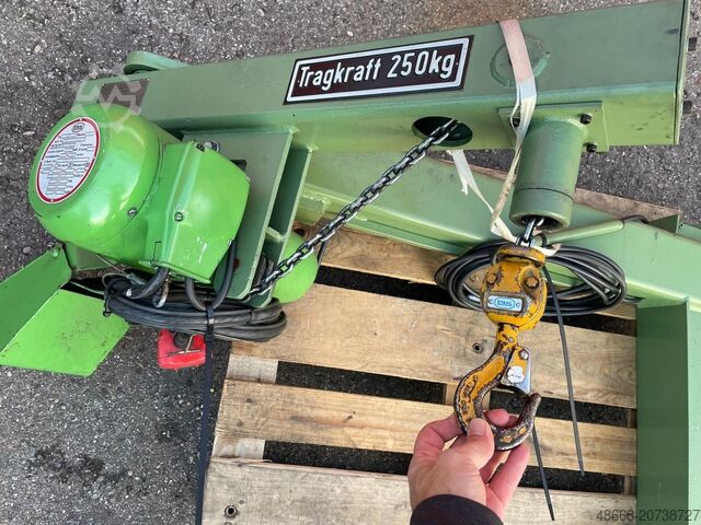 Säulenschwenkkran mit Kettenzug IBB Stahl