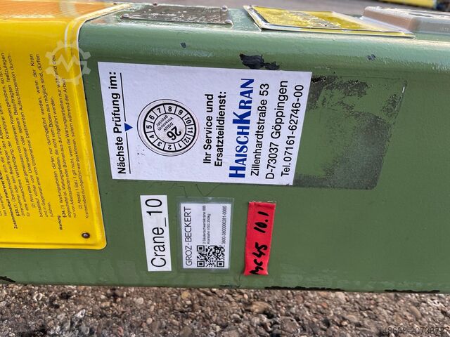 Säulenschwenkkran mit Kettenzug IBB Stahl