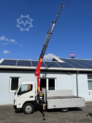 Pritschenwagen Fuso 3S15 Alu Pritsche Ladekran 34S 3 x hydr.