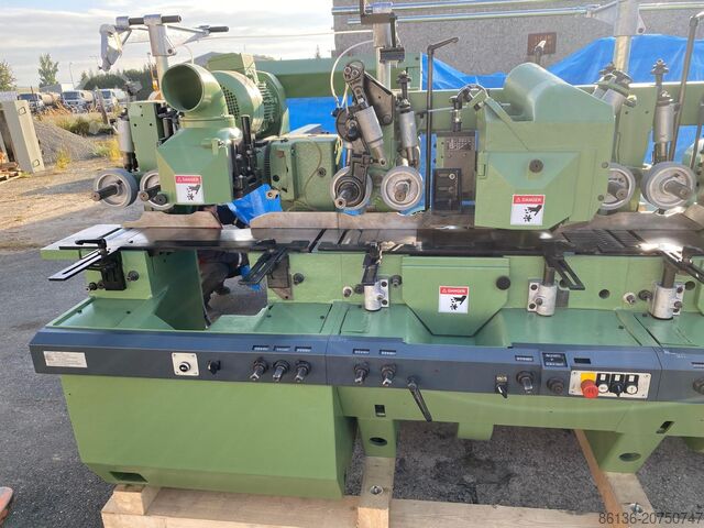 Hobel- und Kehlautomat WEINIG Unimat 23