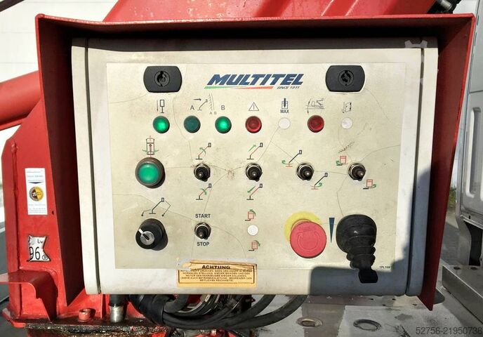 Truck aerial platform Multitel MT162