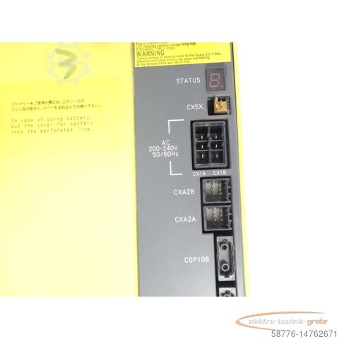 Fanuc Komponente Fanuc A06B-6127-H106 Verstärker SV 180HV SN V11135464