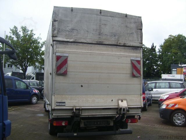 Curtain sider van RENAULT Master 150 EURO5 LBW 3,5T Zwillingsachse