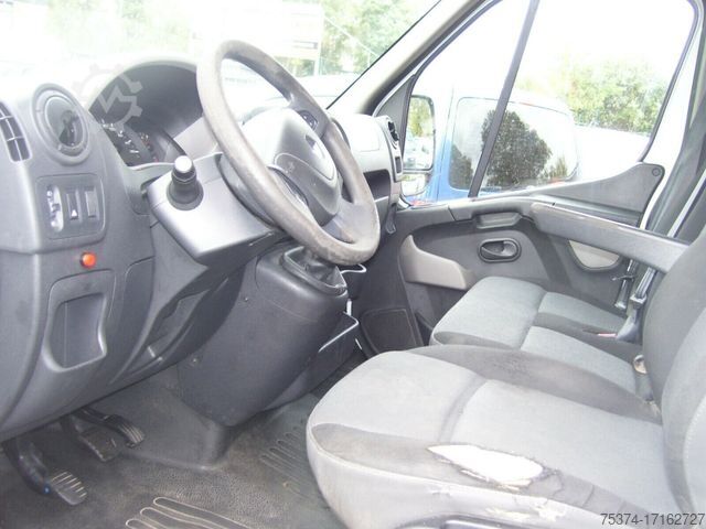 Curtain sider van RENAULT Master 150 EURO5 LBW 3,5T Zwillingsachse