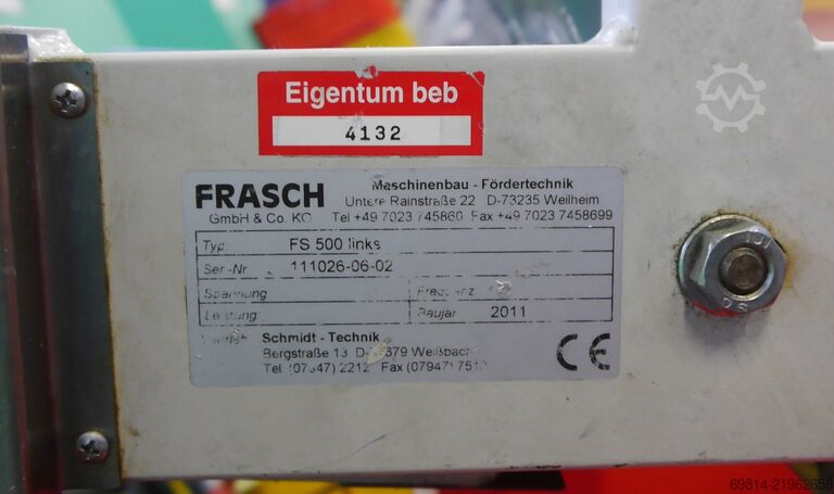 Conveyor belt Frasch FA-LU1000/LA1300xB250