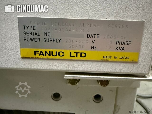 Drahterodiermaschine FANUC ROBOCUT α-0iA