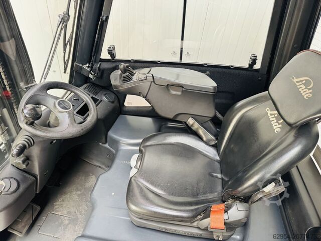 Elektro 4 Rad-Stapler Linde E 16 P-02 EVO Triplex Kabine STVO