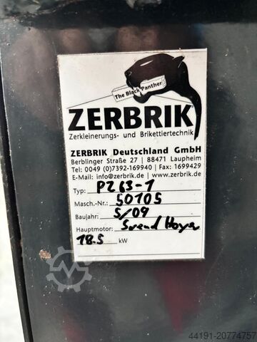 Hacker Zerbrik PZ 63-1 Zerbrik PZ 63-1