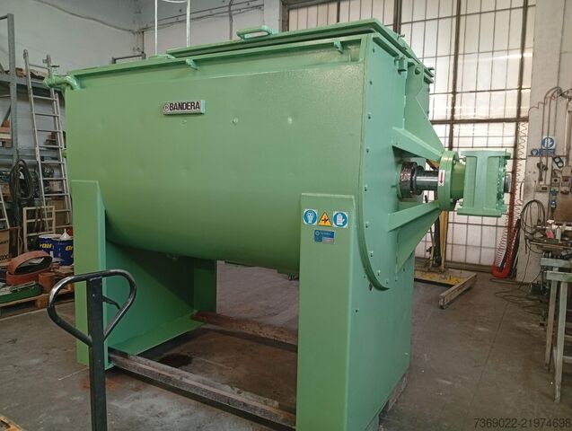 Turbomixer for PVC compound preparation BANDERA 700-2000