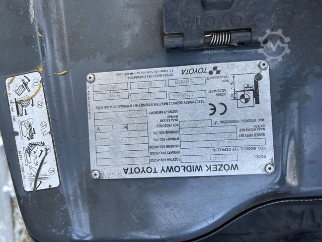 Elektro 3 Rad-Stapler Toyota 8FBET15