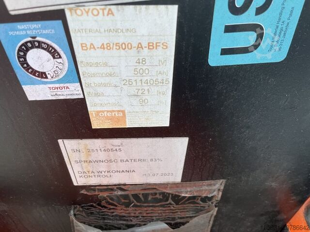 Elektro 3 Rad-Stapler Toyota 8FBET15