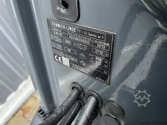 Elektro 3 Rad-Stapler Linde E18-01