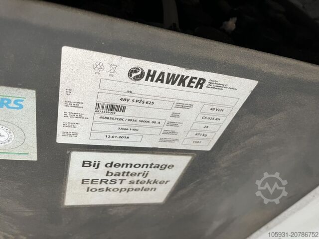 Elektro 4 Rad-Stapler UniCarriers JA2N1L16Q