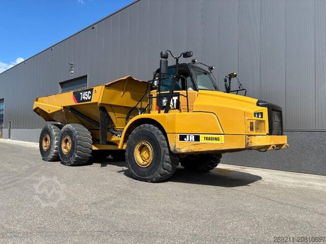 Muldenfahrzeug CAT 745 C (CE /Low Hours)