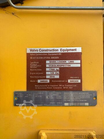 Radlader Volvo L 90 G