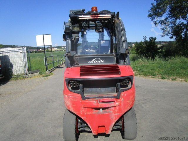 Diesel Forklift Linde H35D-02 Zinkenversteller + Seitenschieber