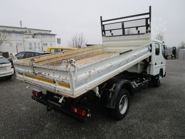 Transporter mit Kipper MITSUBISHI Fuso Canter *EURO.6+KLIMA+DOKA+AHK+7-Sitze*