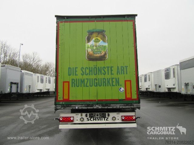 Open semitrailer with tarp Schmitz Cargobull Curtainsider Standard Getränke