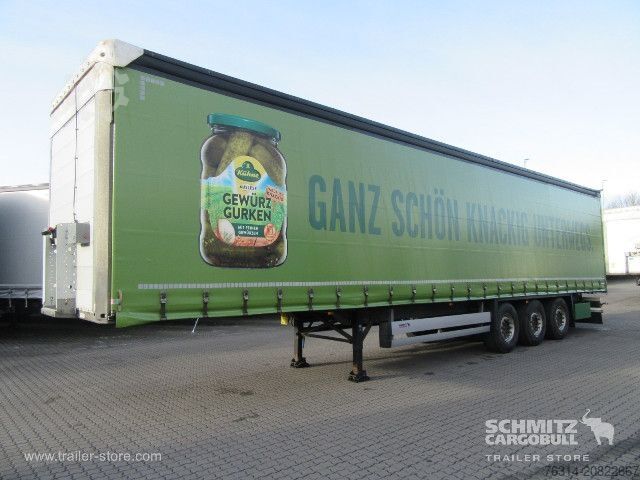 Open semitrailer with tarp Schmitz Cargobull Curtainsider Standard Getränke