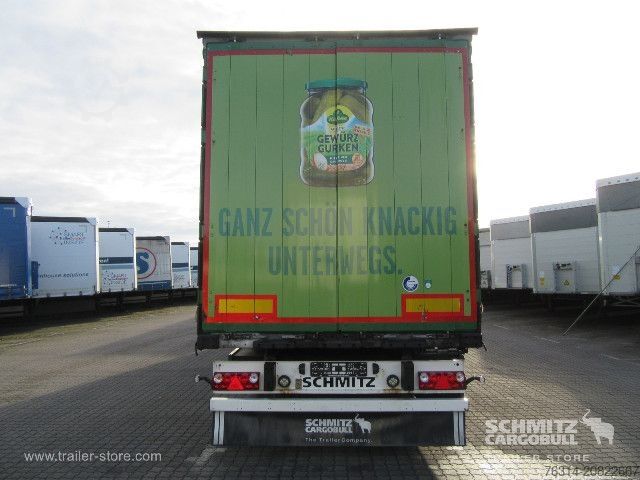Open semitrailer with tarp Schmitz Cargobull Curtainsider Standard Getränke