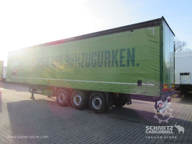 Open semitrailer with tarp Schmitz Cargobull Curtainsider Standard Getränke
