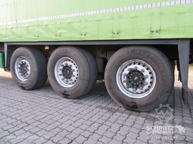 Open semitrailer with tarp Schmitz Cargobull Curtainsider Standard Getränke