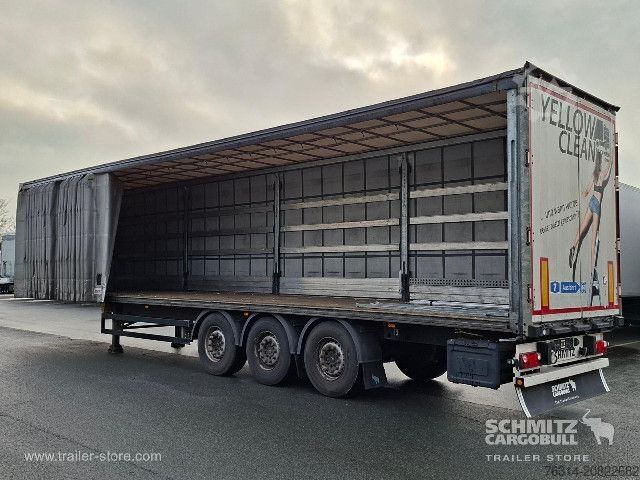 Open semitrailer with tarp Schmitz Cargobull Curtainsider Standard Getränke